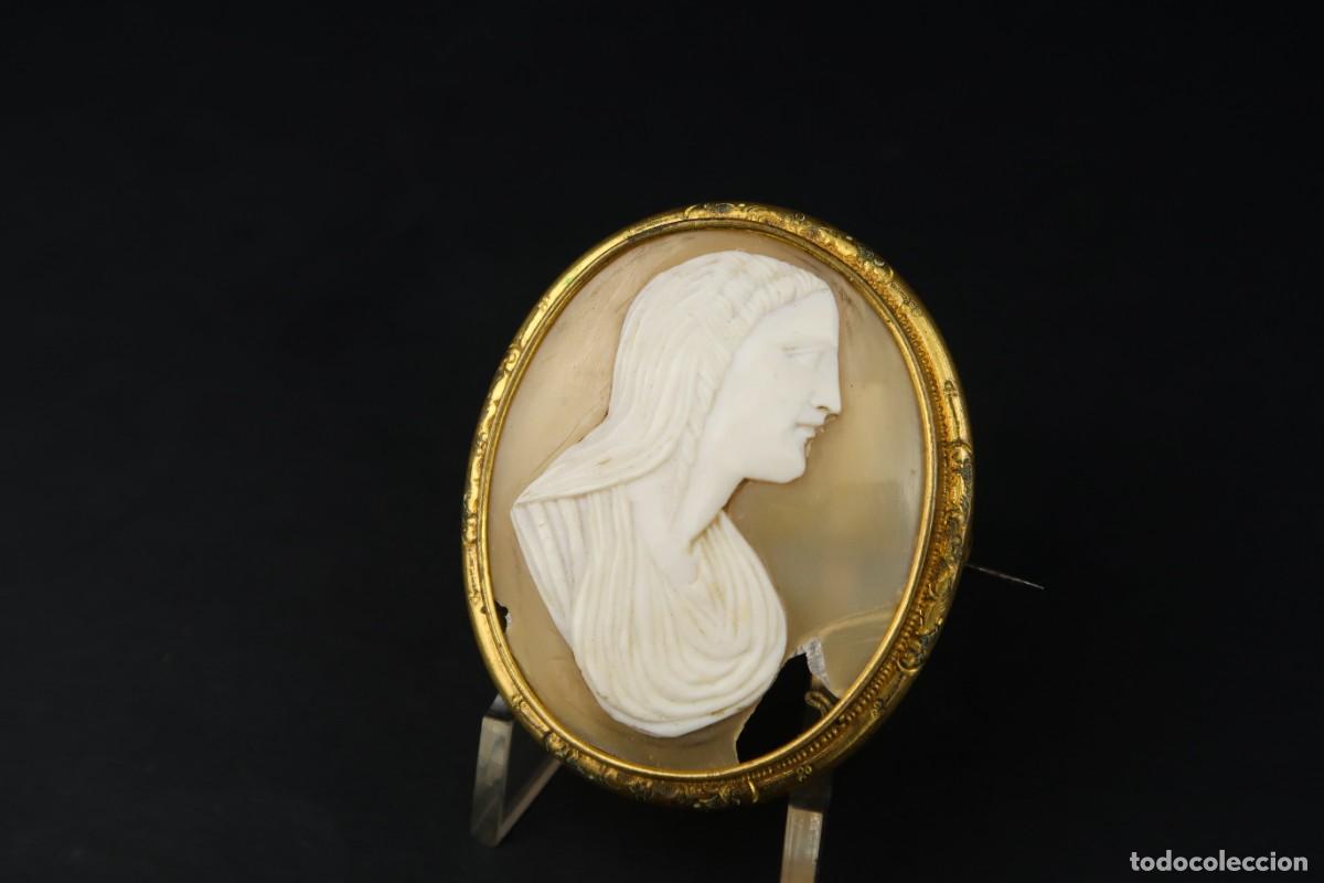 Joyeria: Antiguo Broche Camafeo - Foto 2
