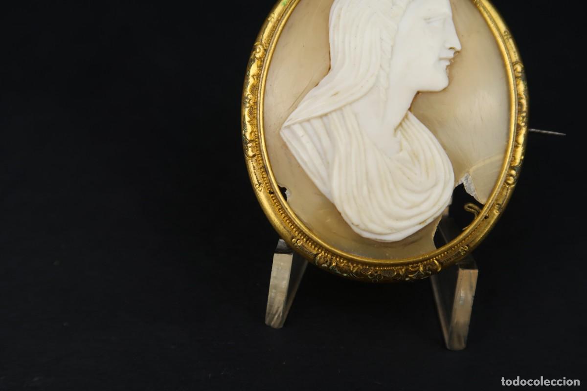 Joyeria: Antiguo Broche Camafeo - Foto 4