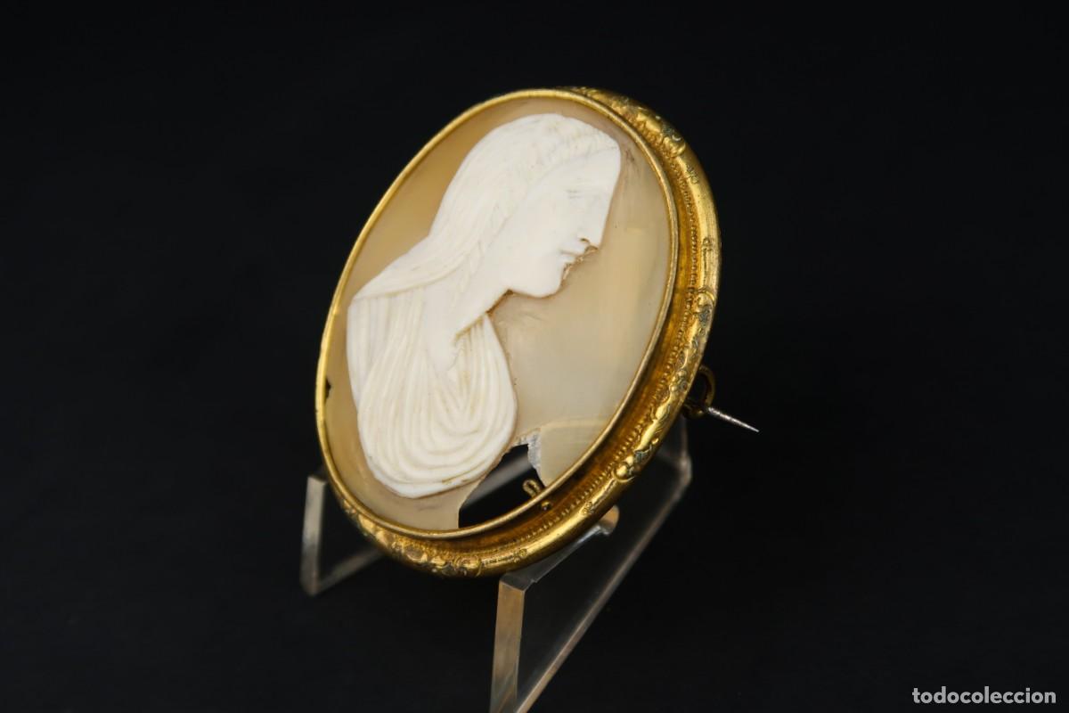 Joyeria: Antiguo Broche Camafeo - Foto 5