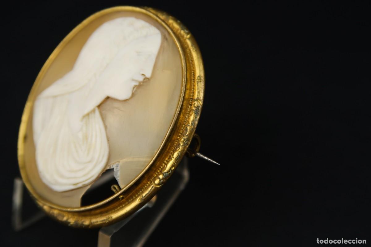 Joyeria: Antiguo Broche Camafeo - Foto 6