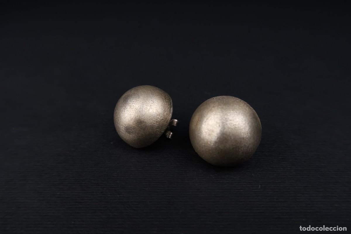Joyeria: Antiguos Pendientes de Plata - Foto 2