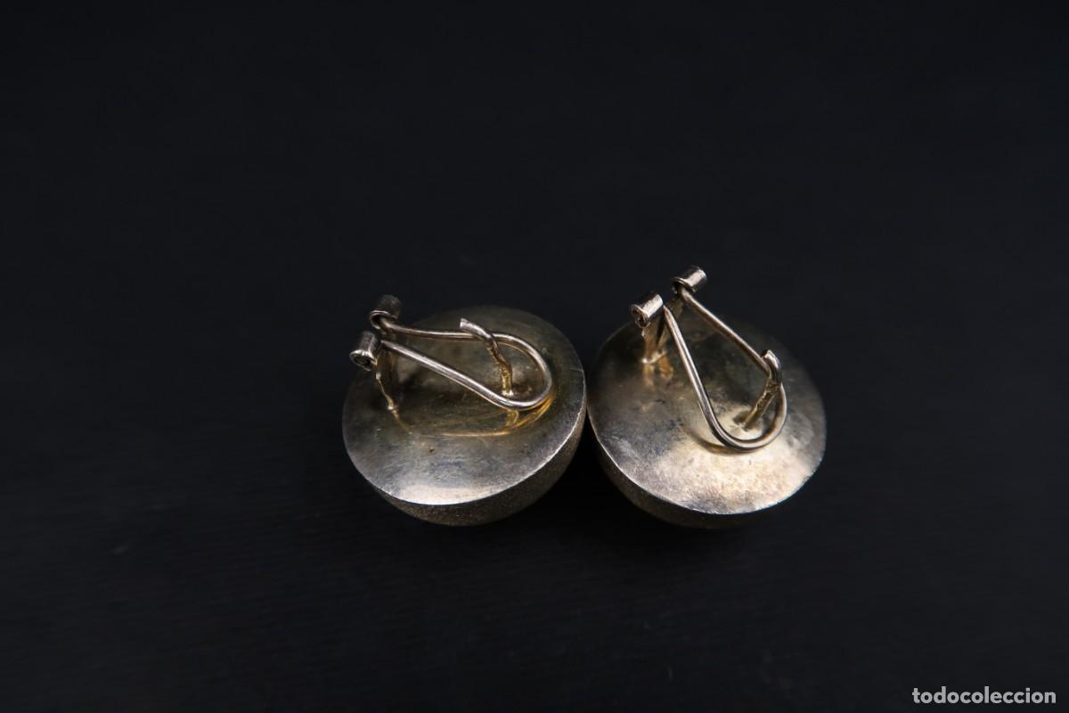 Joyeria: Antiguos Pendientes de Plata - Foto 3