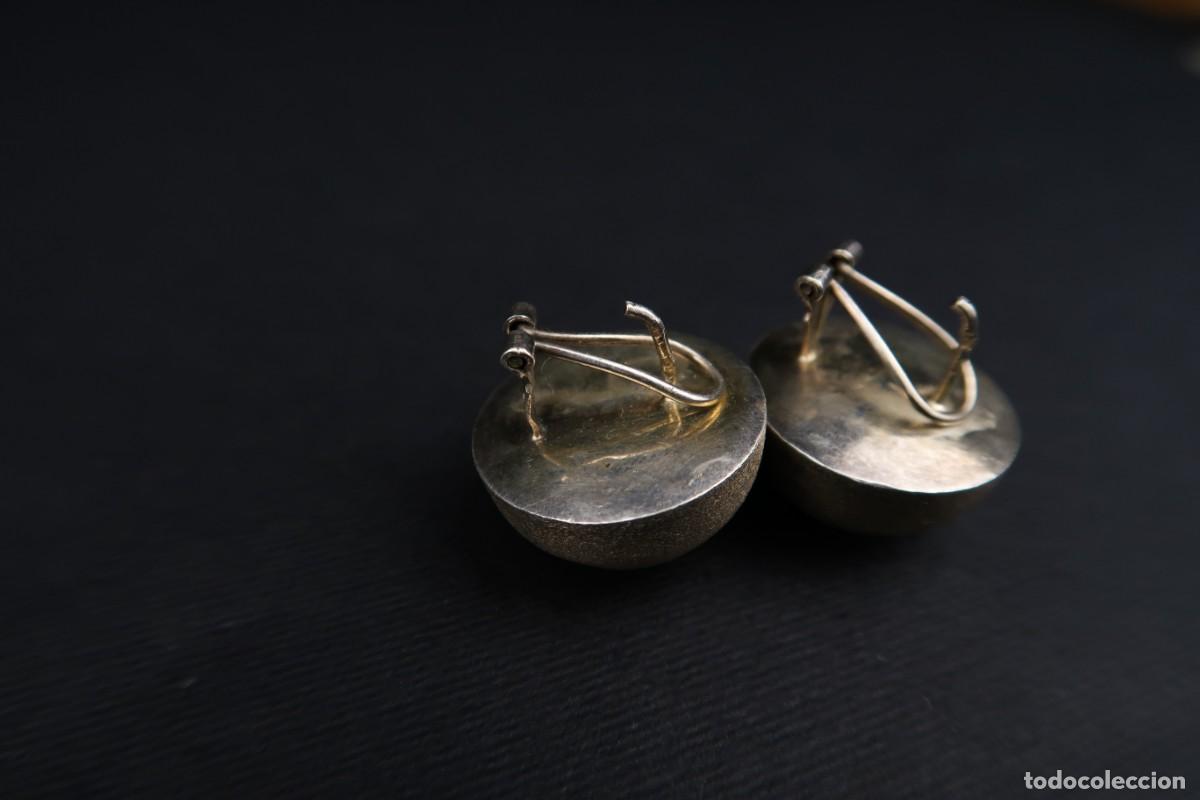 Joyeria: Antiguos Pendientes de Plata - Foto 4