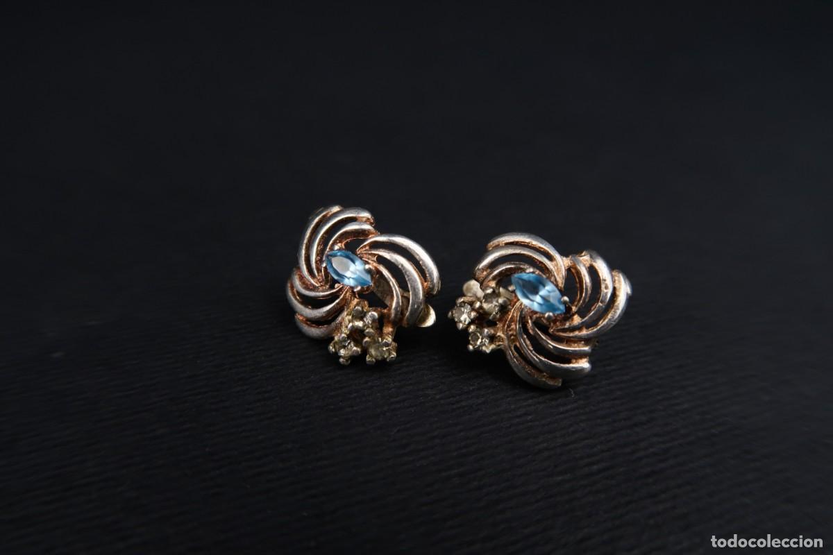Joyeria: Antiguos Pendientes de Plata - Foto 2
