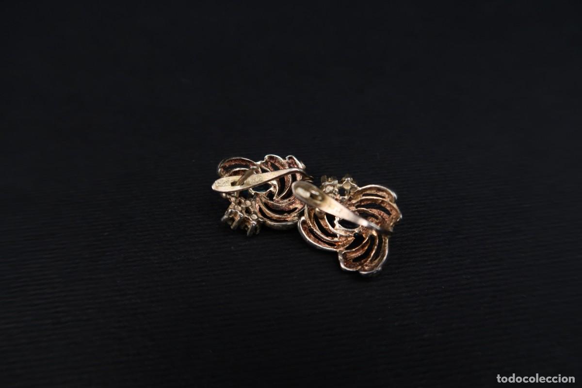 Joyeria: Antiguos Pendientes de Plata - Foto 4