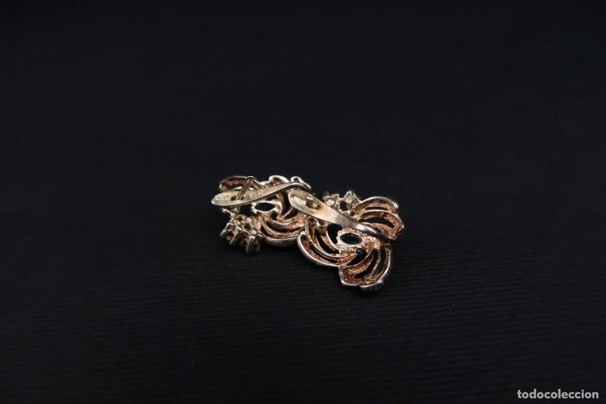 Joyeria: Antiguos Pendientes de Plata - Foto 5