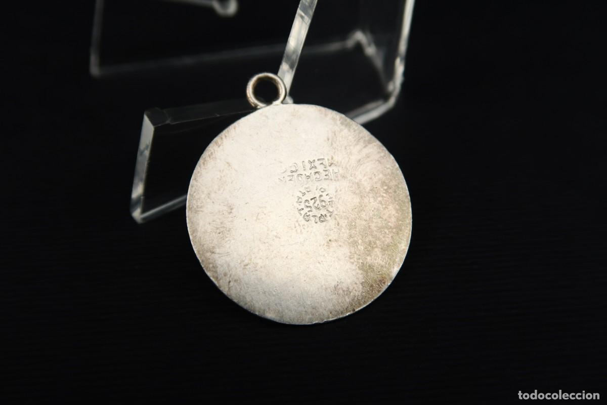 Joyeria: Antiguo Colgante de Plata Mexico - Foto 3