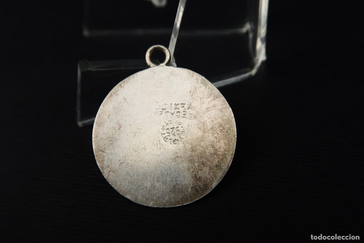 Joyeria: Antiguo Colgante de Plata Mexico - Foto 4