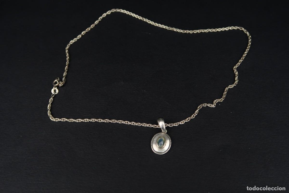 Joyeria: Antiguo Colgante de Plata con Cadena - Foto 9