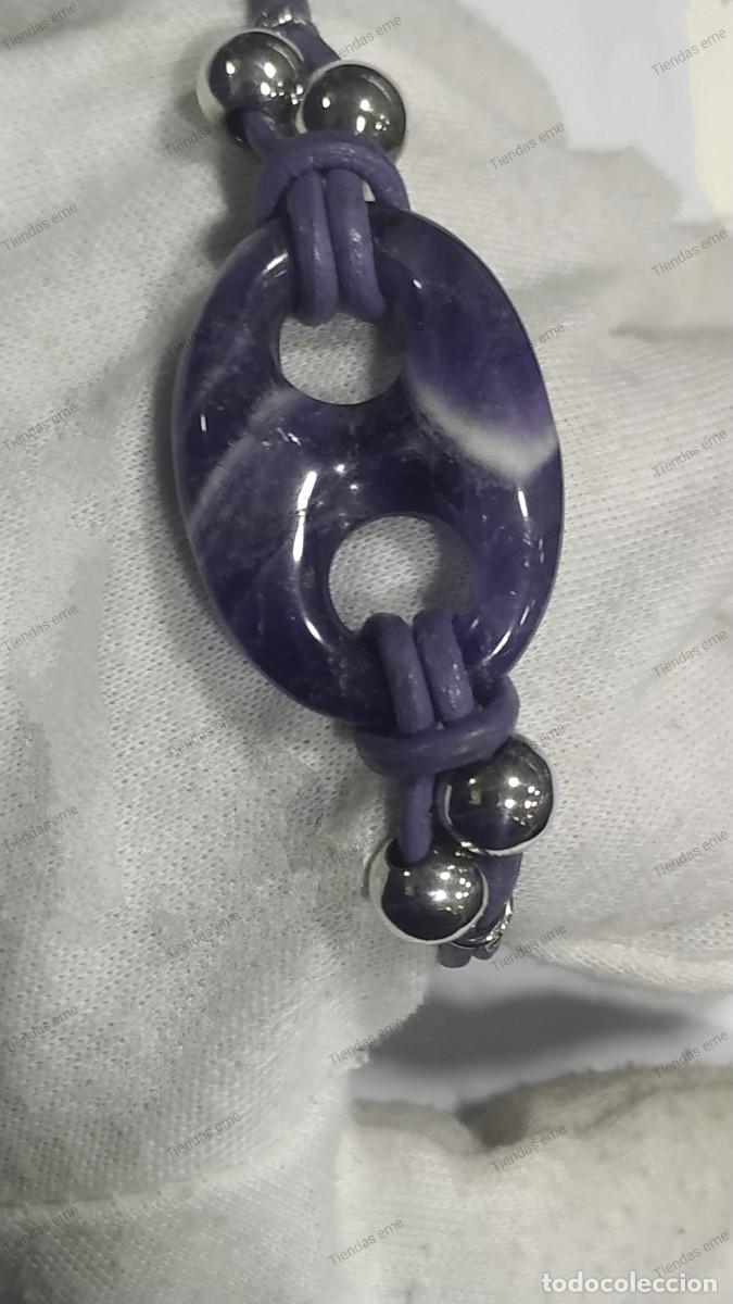 Joyeria: PULSERA MORADA DE CALABROTE - Foto 4