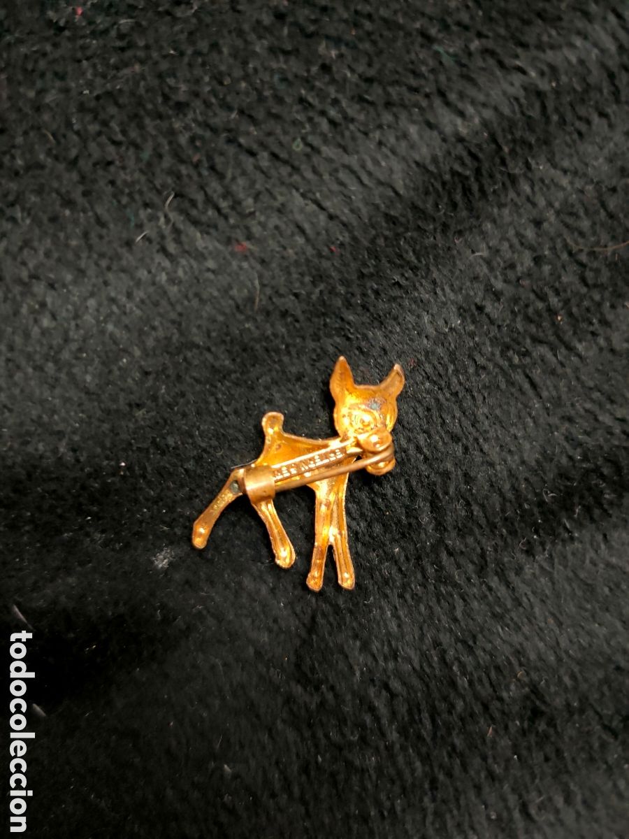 Joyeria: BROCHE ANTIGUO DE BAMBI CON FIRMA - Foto 8