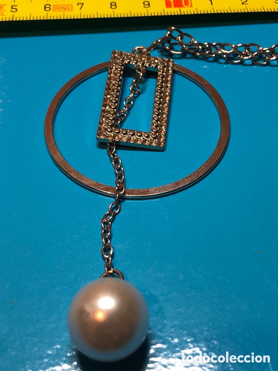Joyeria: Collar largo con cadena y abalorios (L60) - Foto 2