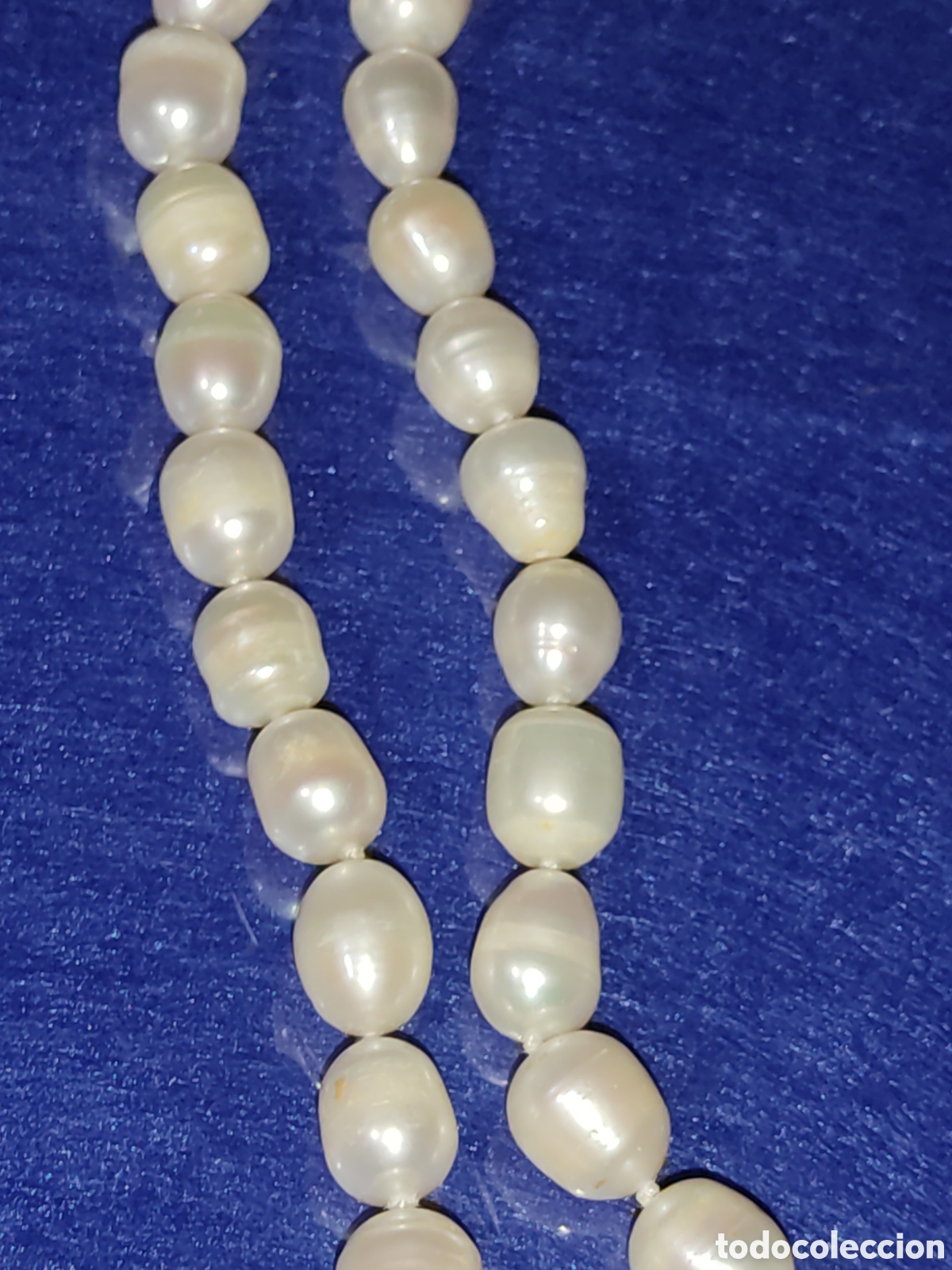 Joyeria: Collar largo o 2 vueltas de perlas barrocas. - Foto 4