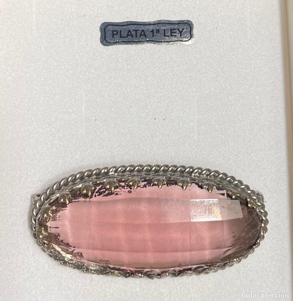 Joyeria: BROCHE PLATA DE LEY Y TOPACIO - Foto 2