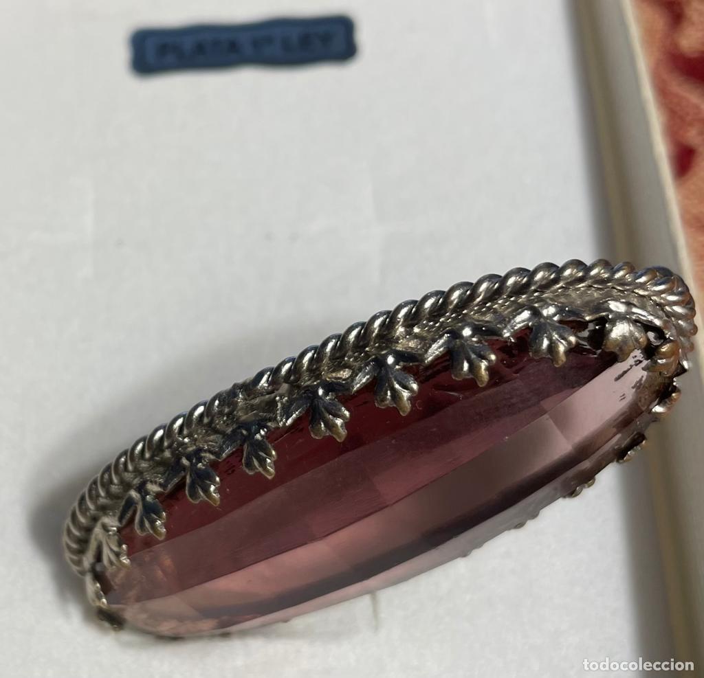 Joyeria: BROCHE PLATA DE LEY Y TOPACIO - Foto 1