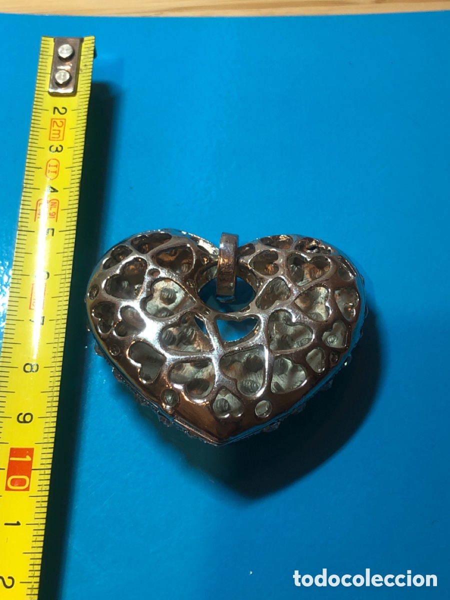 Joyeria: Enorme colgante para collar en forma de coraz&oacute;n (L60) - Foto 2