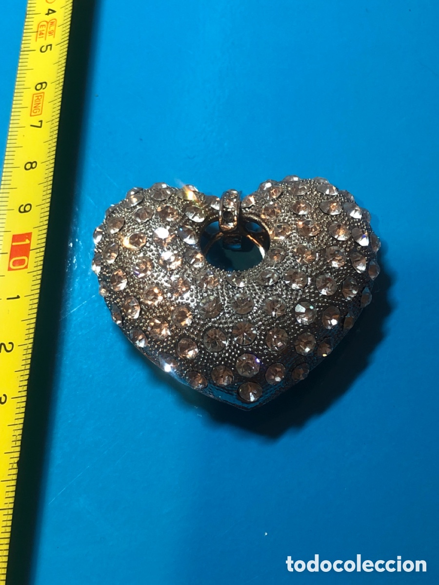 Joyeria: Enorme colgante para collar en forma de coraz&oacute;n (L60) - Foto 1