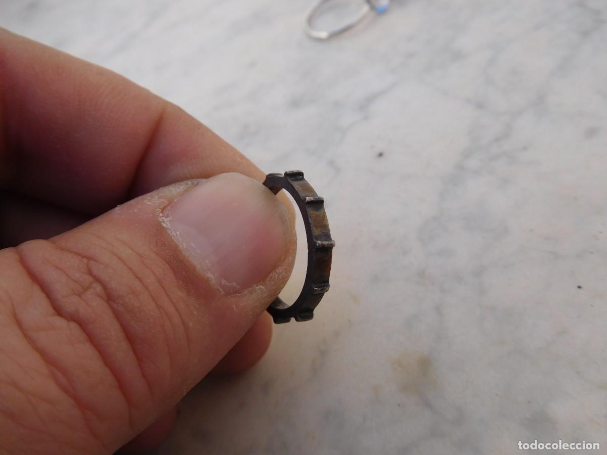 Joyeria: Anillo vintage de plata - Foto 2