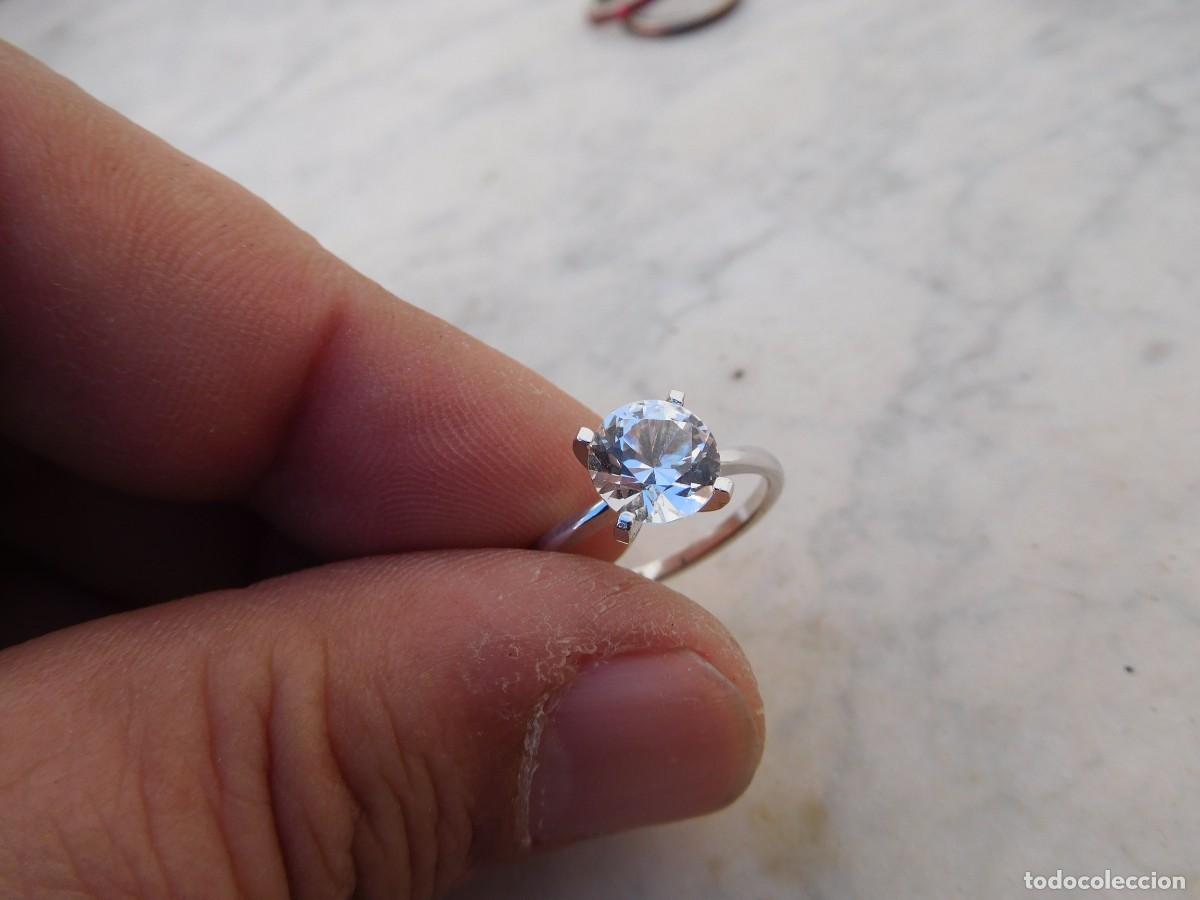 Joyeria: Anillo vintage de plata rodiada - Foto 1