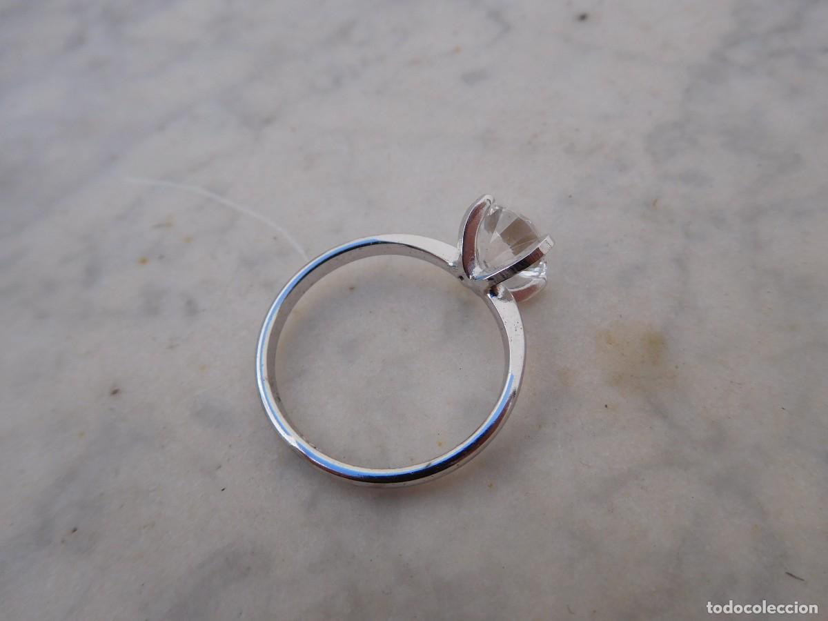 Joyeria: Anillo vintage de plata rodiada - Foto 3
