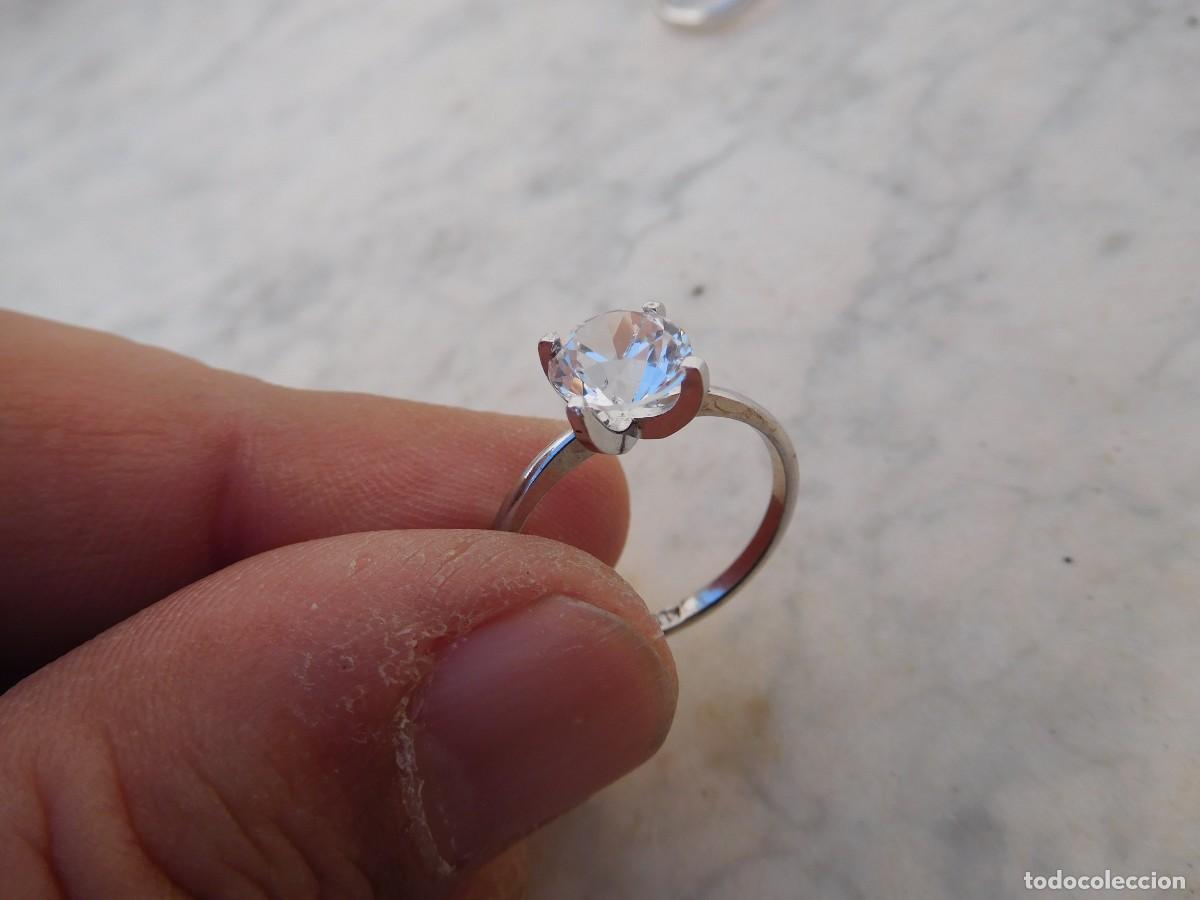 Joyeria: Anillo vintage de plata rodiada - Foto 1