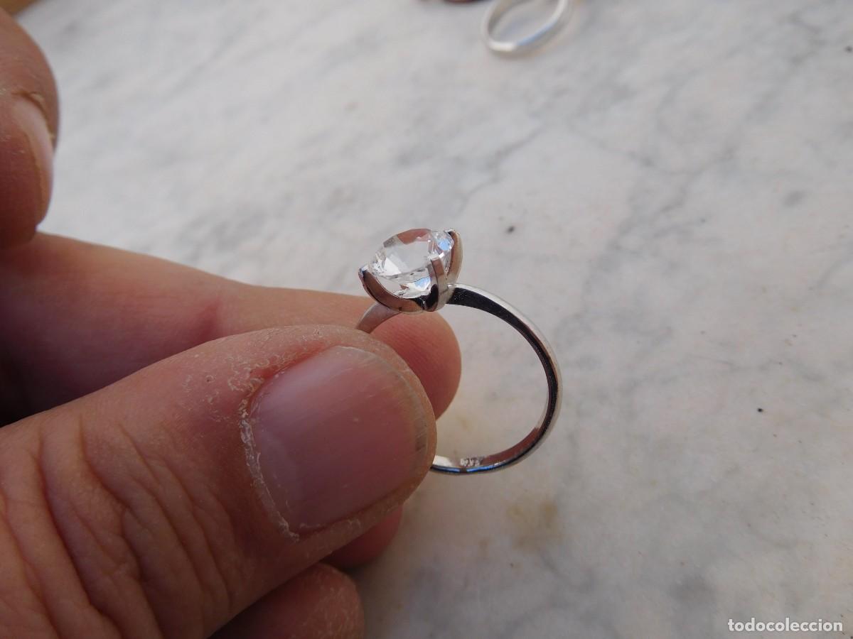 Joyeria: Anillo vintage de plata rodiada - Foto 2