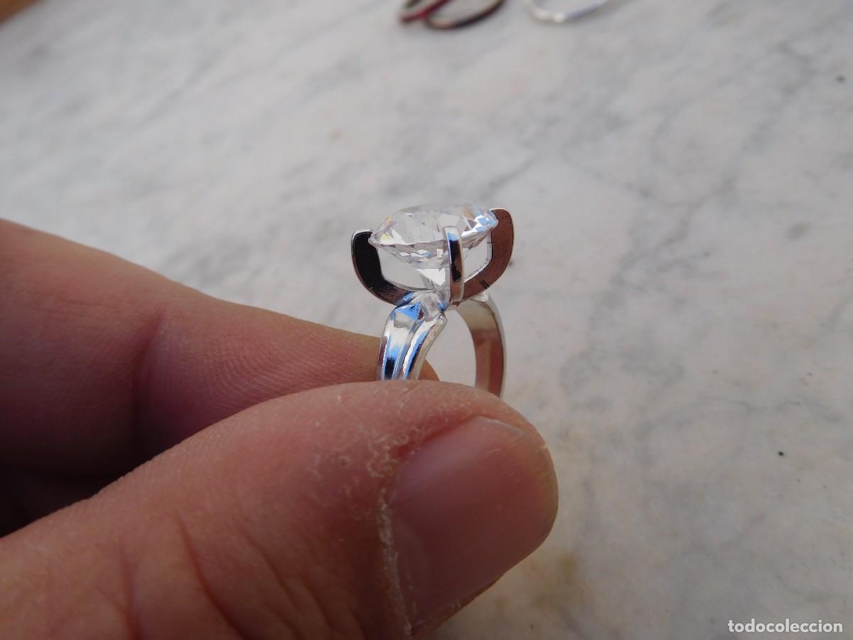 Joyeria: Anillo vintage de plata rodiada - Foto 2