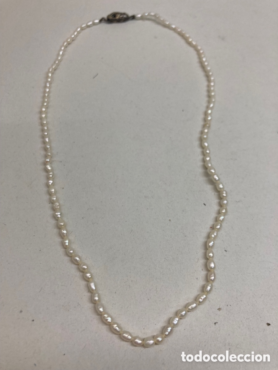 Joyeria: Colgante de plata y perlas - Foto 1