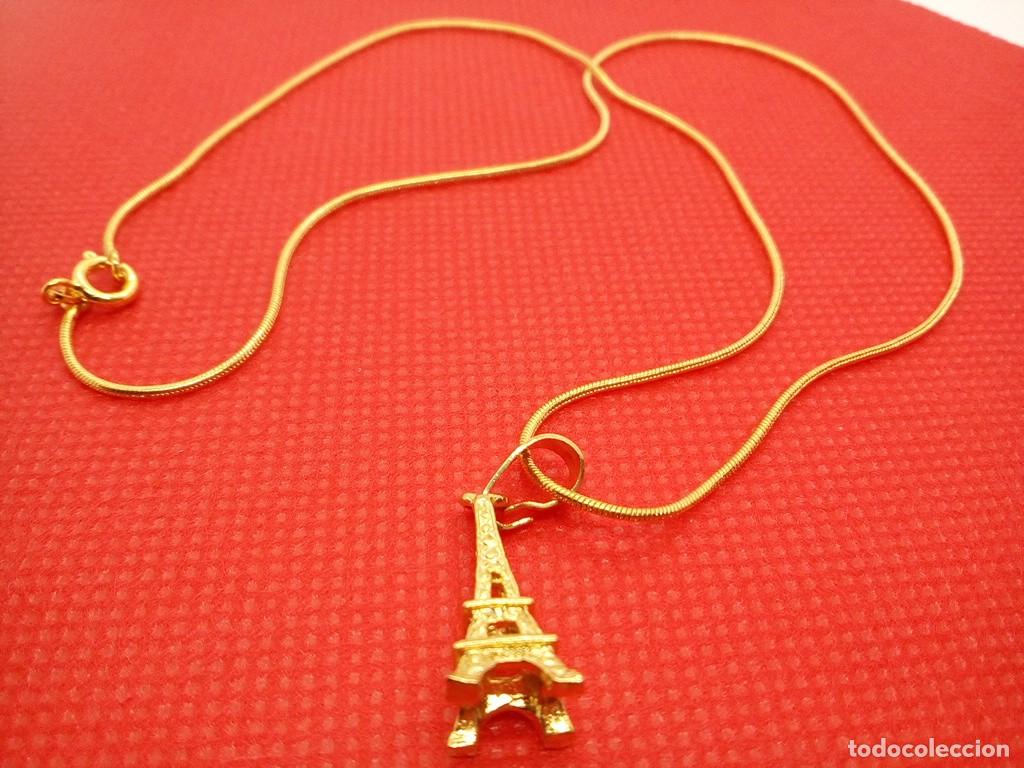 Joyeria: Torre Eiffel Gold Filled 18K LAMINADO ORO - Foto 2