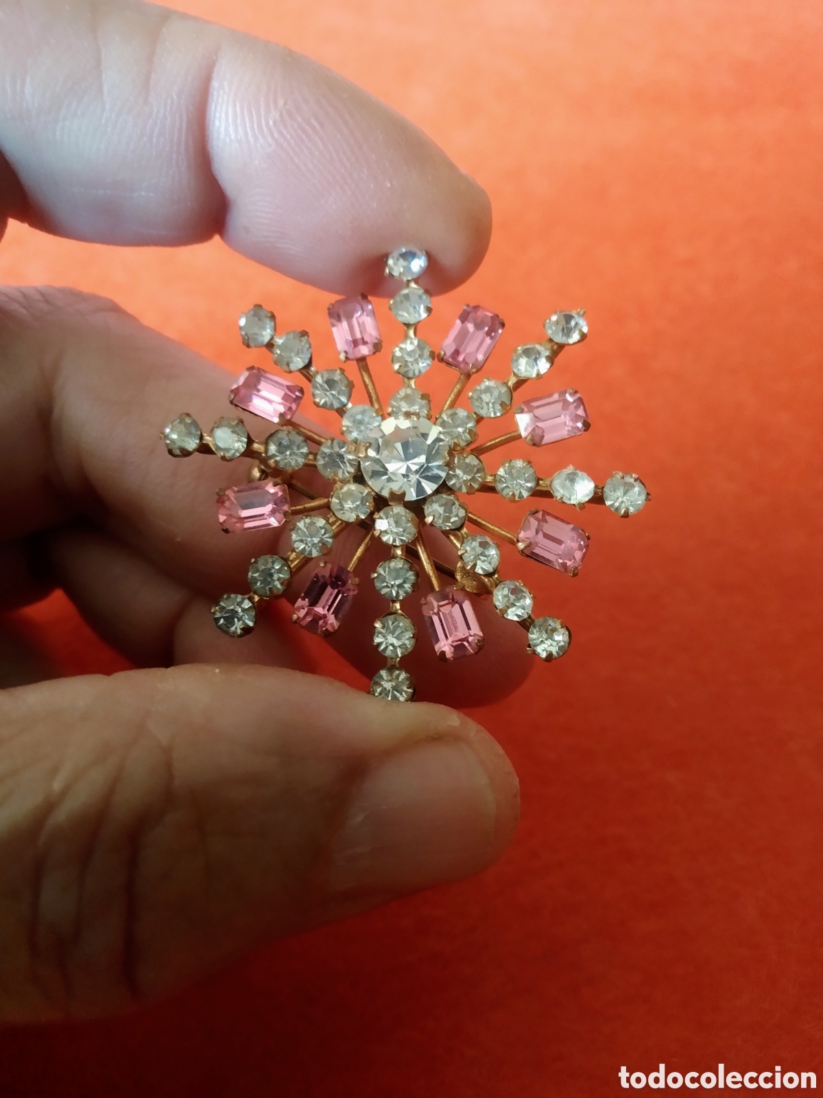 Joyeria: ANTIGUO BROCHE CON ESTUCHE - Foto 2