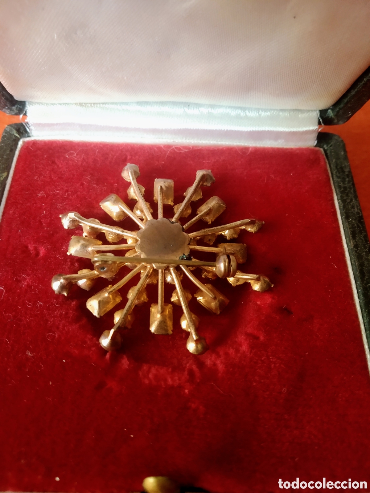 Joyeria: ANTIGUO BROCHE CON ESTUCHE - Foto 3