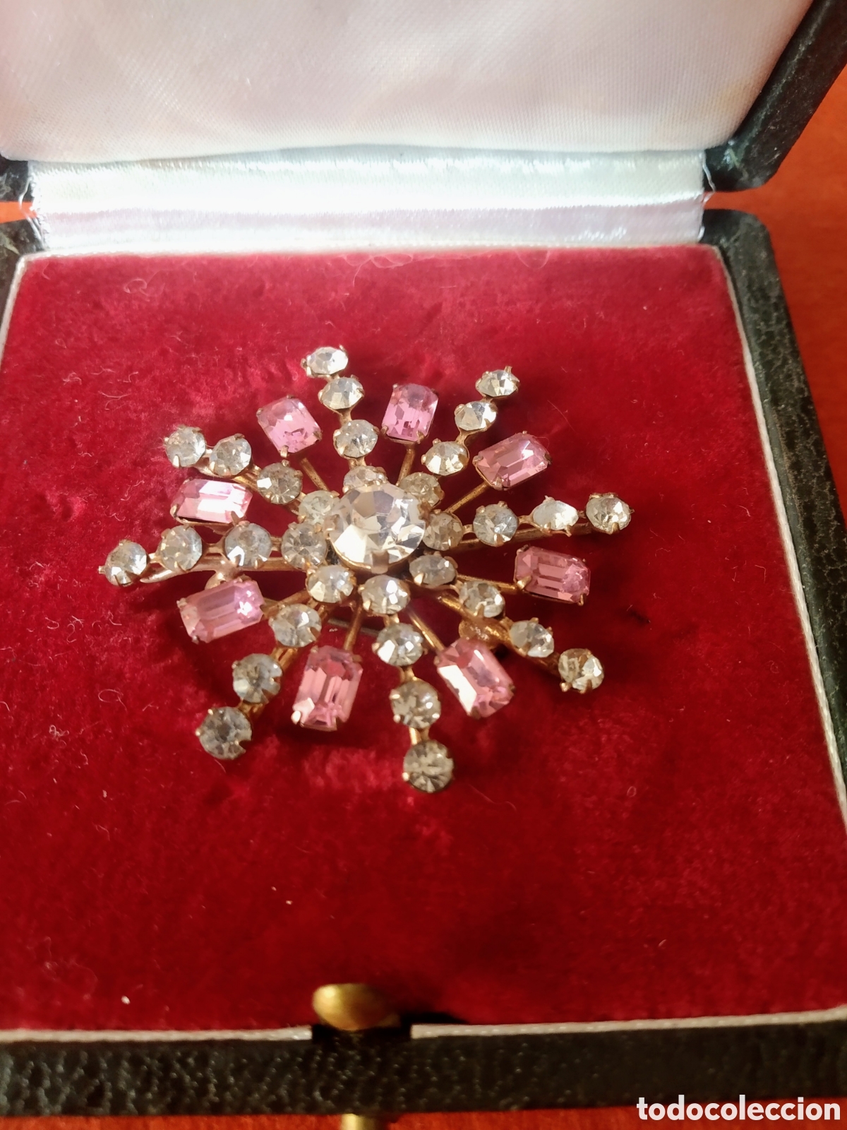Joyeria: ANTIGUO BROCHE CON ESTUCHE - Foto 4