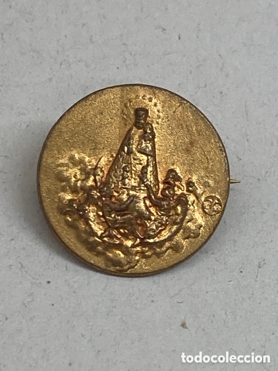 Joyeria: Broche met&aacute;lico religioso - Foto 1