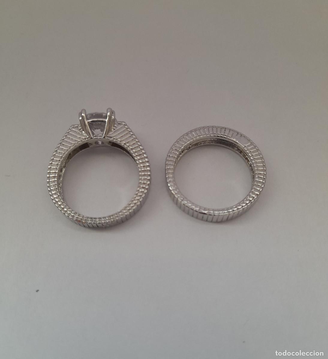 Joyeria: LOTE 2 SORTIJAS EN PLATA - Foto 3