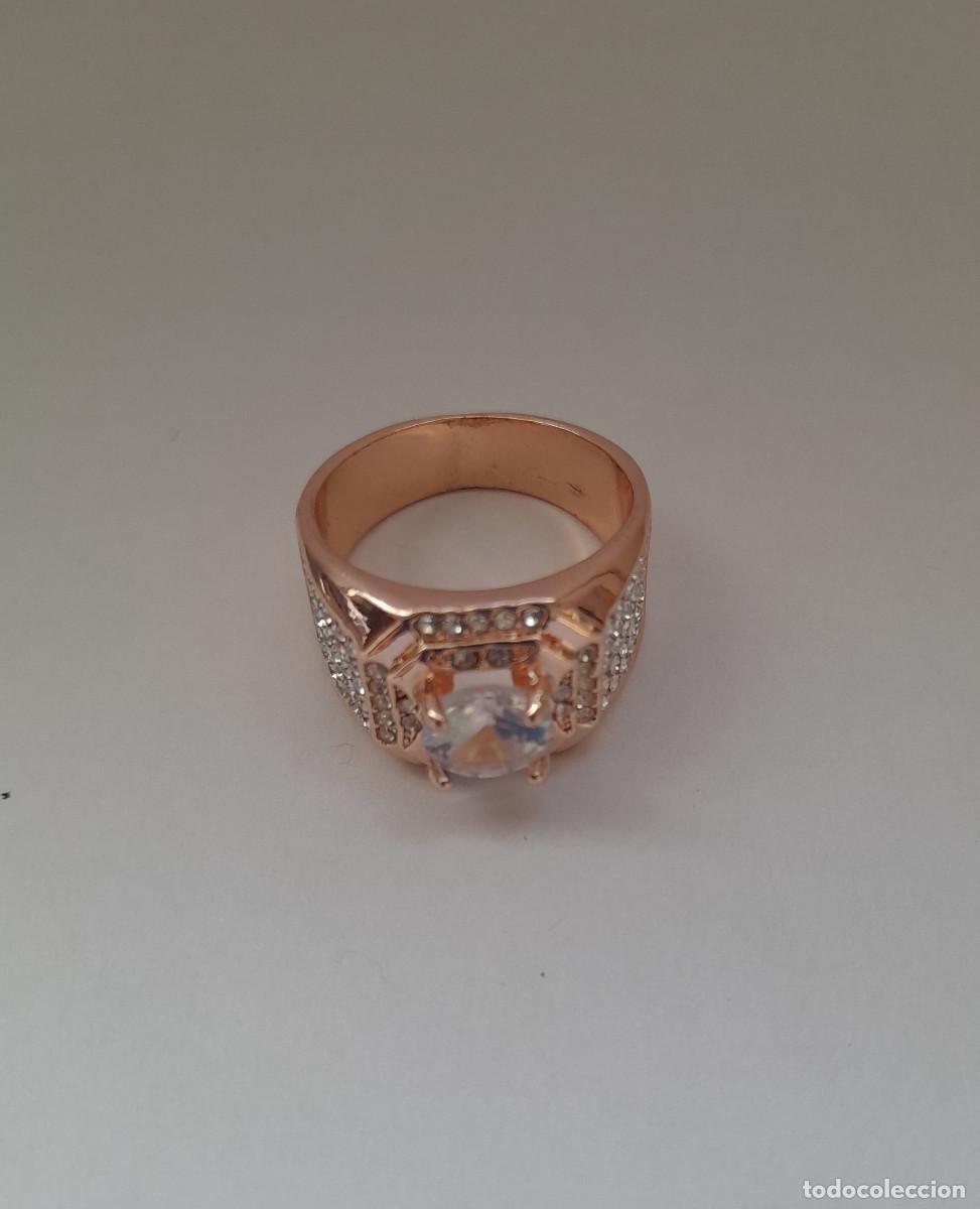 Joyeria: ANILLO ANTIGUO CHAPADO EN ORO ROSA - Foto 1