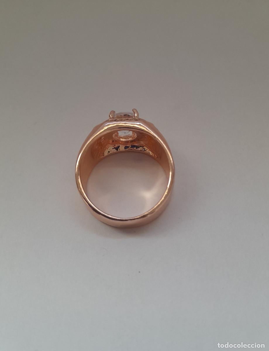 Joyeria: ANILLO ANTIGUO CHAPADO EN ORO ROSA - Foto 2