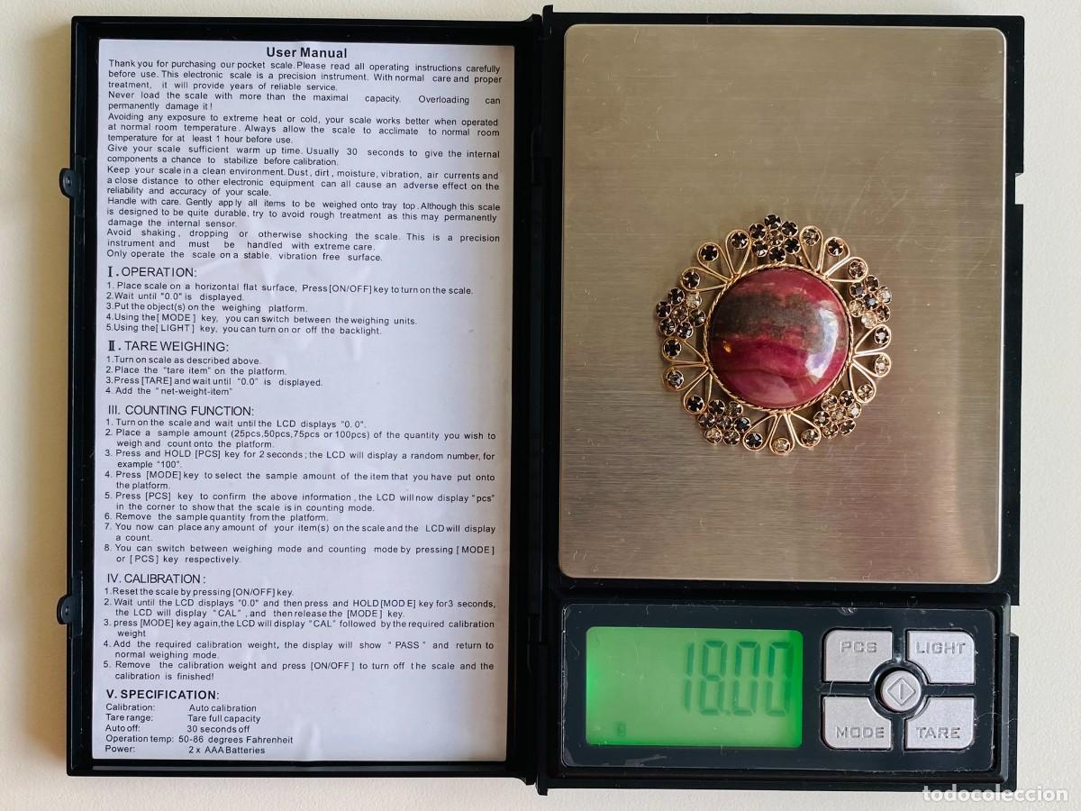 Joyeria: Broche de plata 875 URSS - Foto 6