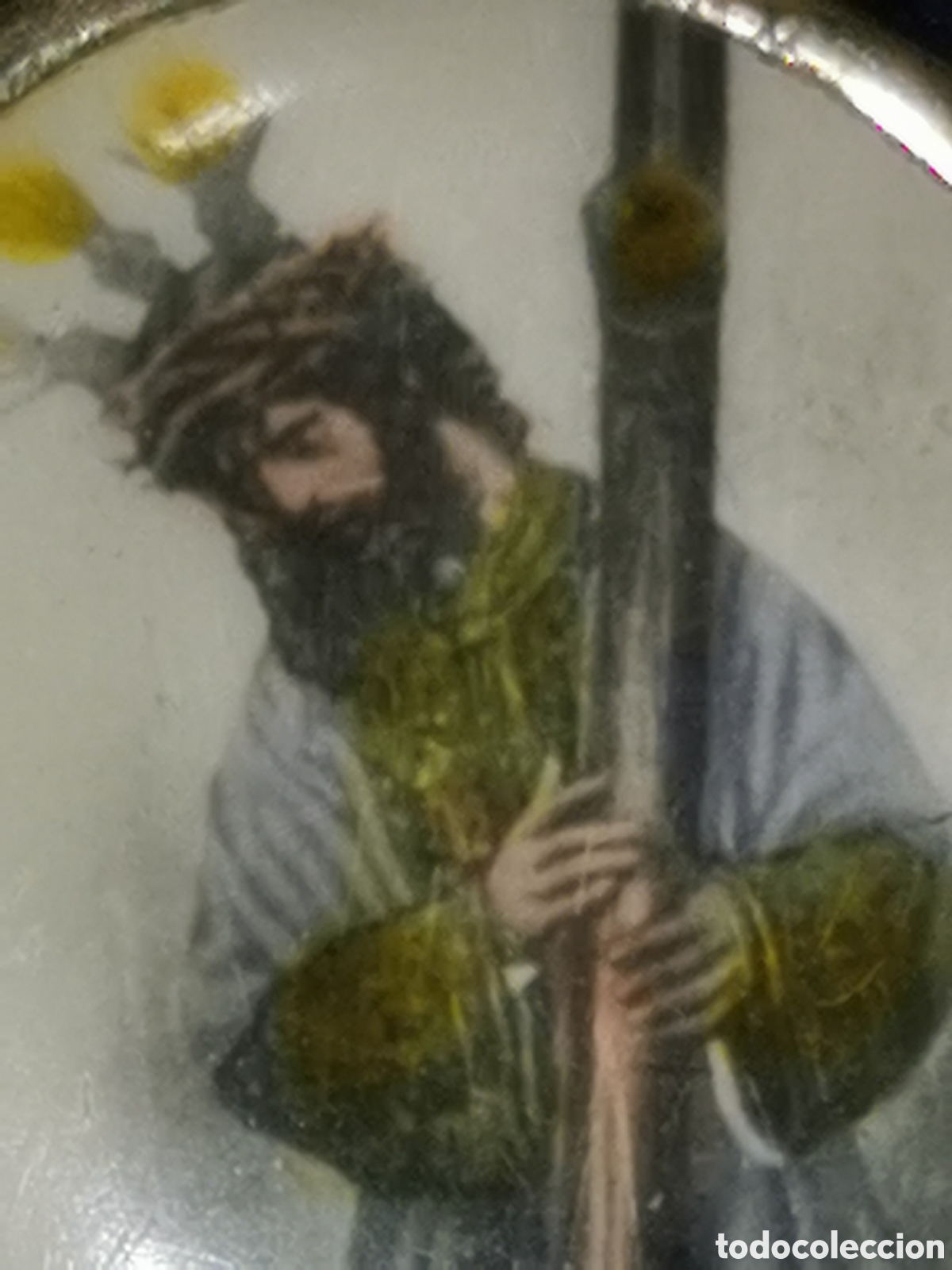 Joyeria: Antigua medalla Jes&uacute;s del Gran Poder. - Foto 3