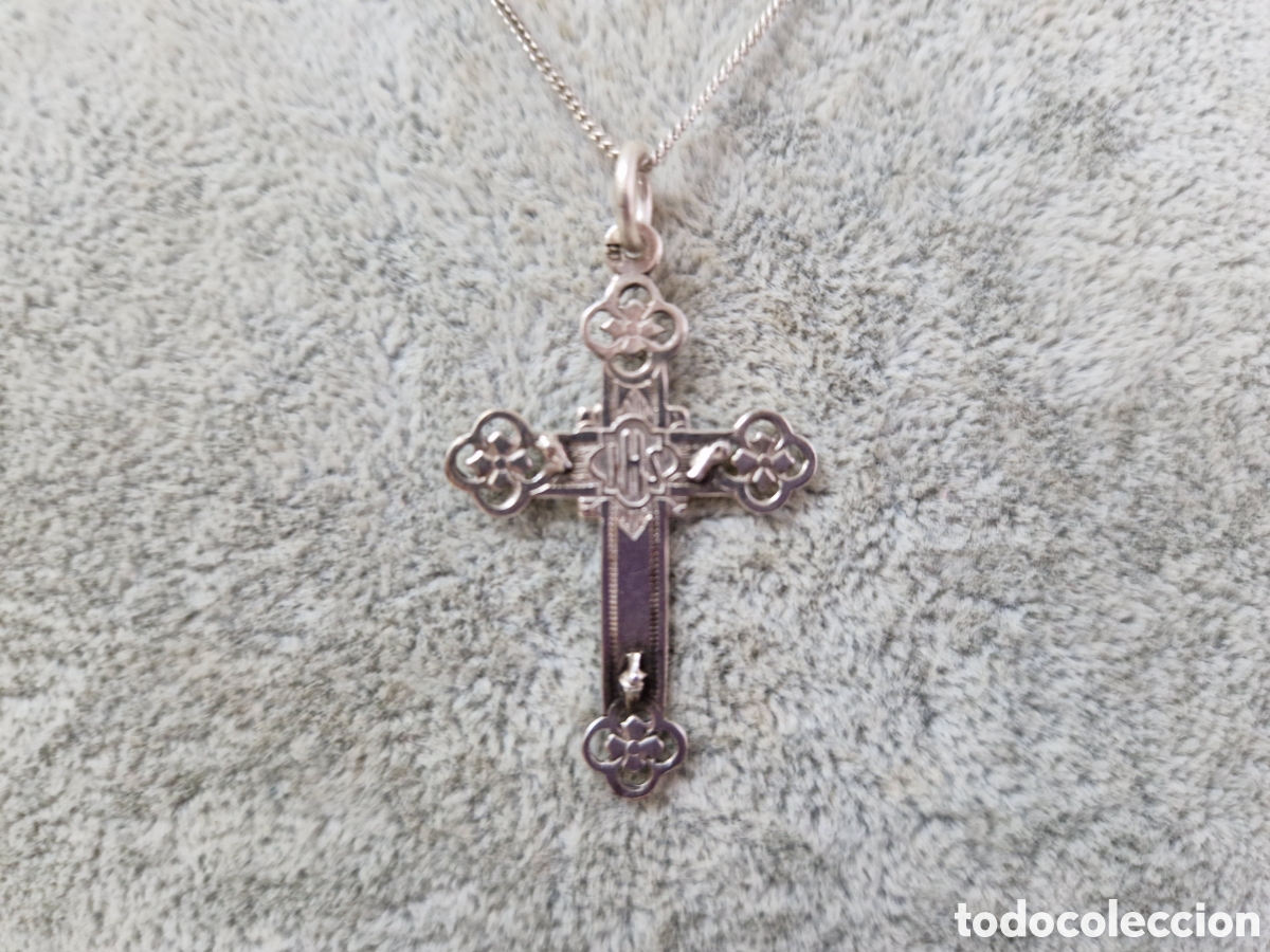 Joyeria: CADENA Y CRUZ EN PLATA DE LEY - Foto 2
