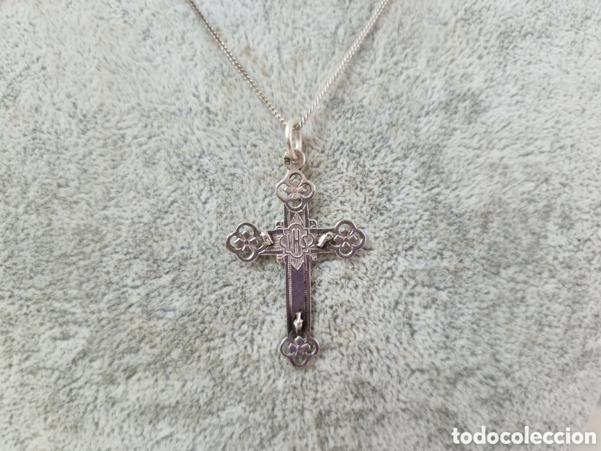 Joyeria: CADENA Y CRUZ EN PLATA DE LEY - Foto 3