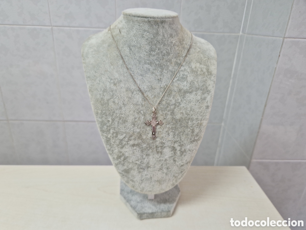 Joyeria: CADENA Y CRUZ EN PLATA DE LEY - Foto 4