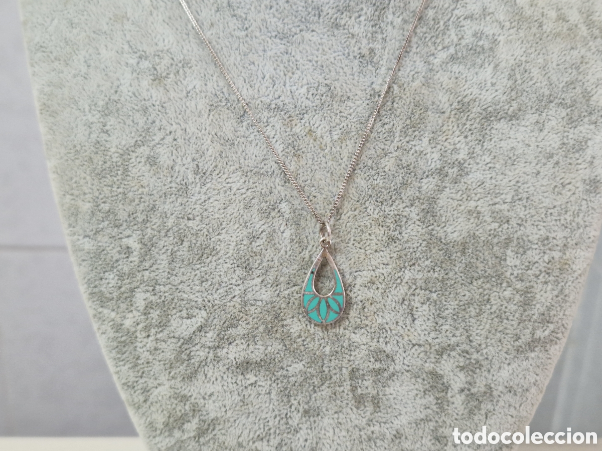 Joyeria: CADENA Y COLGANTE EN PLATA DE LEY - Foto 2