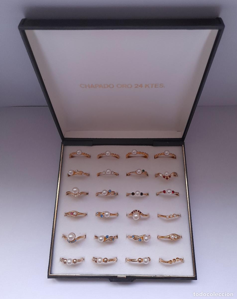 Joyeria: LOTE ANILLOS VINTAGE EN ORO - Foto 1