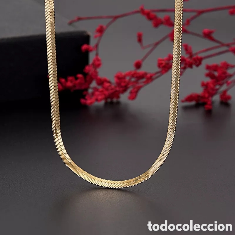 Joyeria: FANT&Aacute;STICO COLLAR DE ORO LAMINADO. REF S2 C ORO - Foto 3