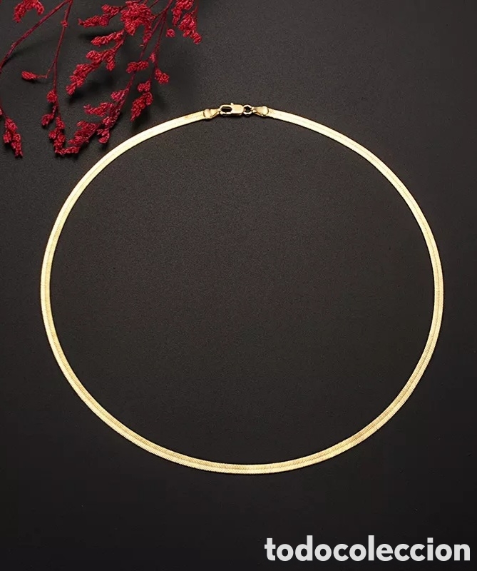 Joyeria: FANT&Aacute;STICO COLLAR DE ORO LAMINADO. REF S2 C ORO - Foto 1