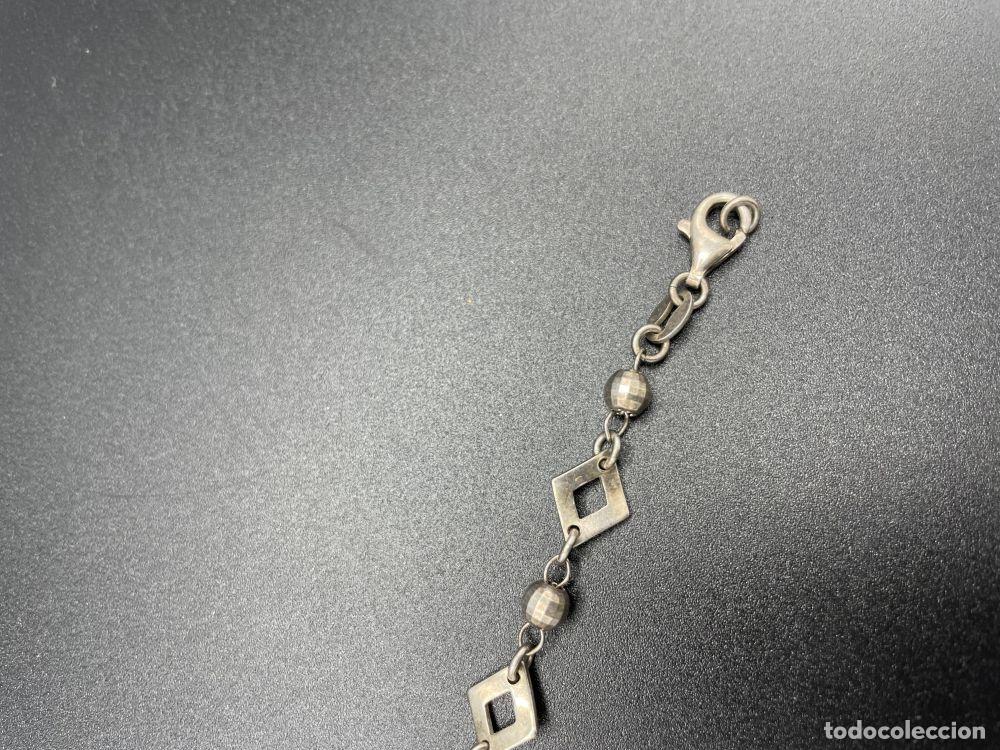 Joyeria: PULSERA DE PLATA. ESPA&Ntilde;A. A&Ntilde;OS 80S - Foto 8