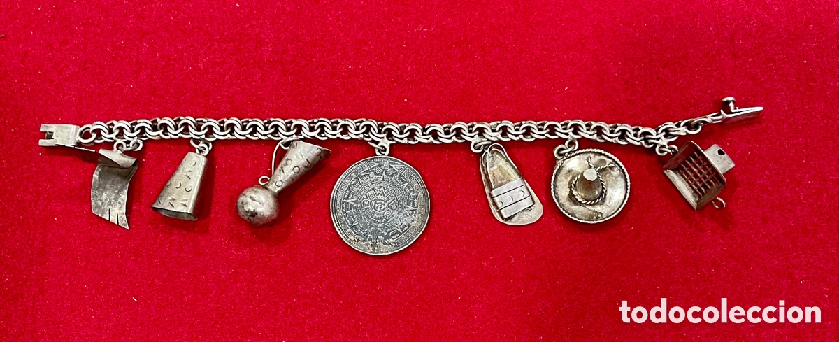 Joyeria: Preciosa pulsera en plata de ley con abalorios. - Foto 2