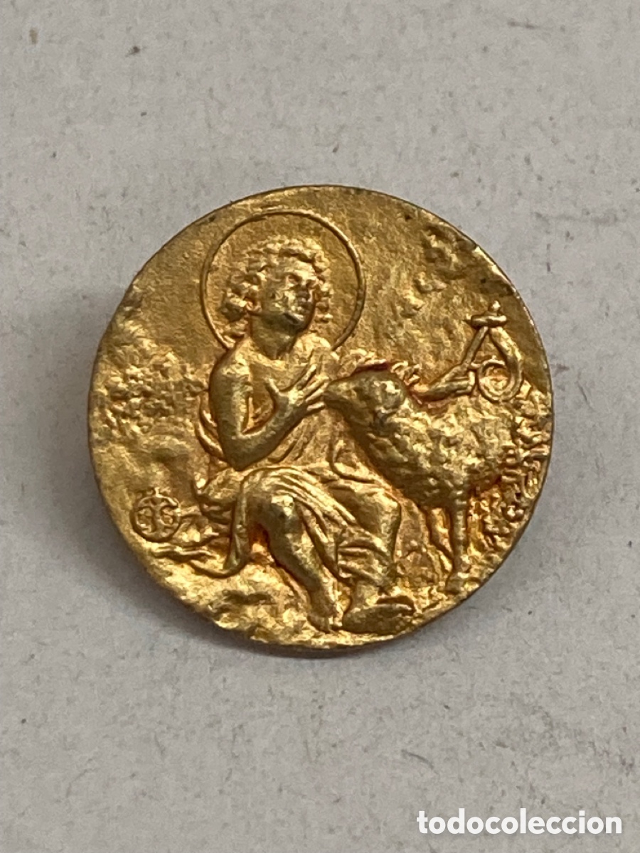 Joyeria: Broche religioso met&aacute;lico - Foto 1