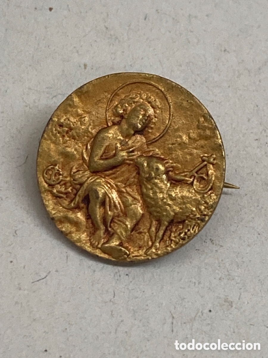 Joyeria: Broche religioso met&aacute;lico - Foto 1