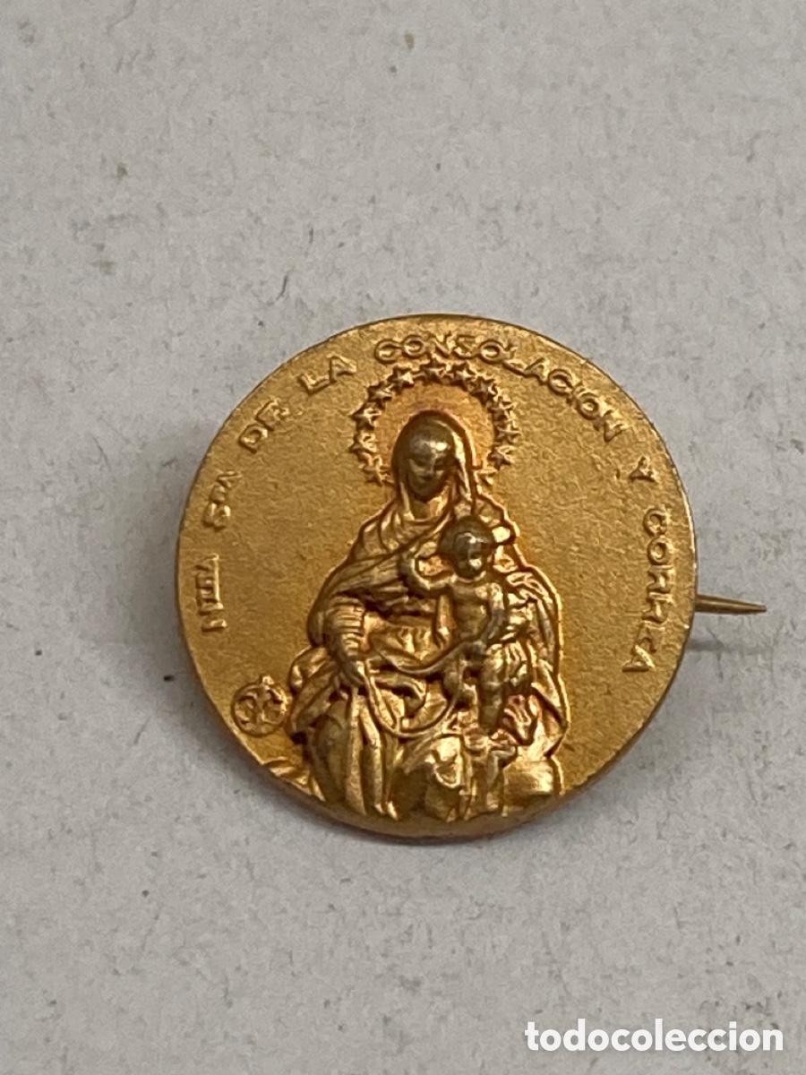 Joyeria: Broche religioso met&aacute;lico - Foto 1